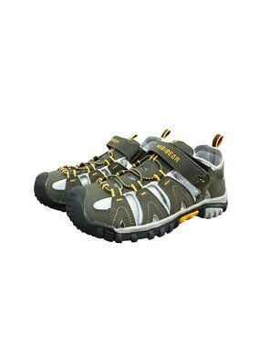 Hobibear Boys Outdoor Sports Sandals For Hiking and Water Size 33 (US 1.5) Green